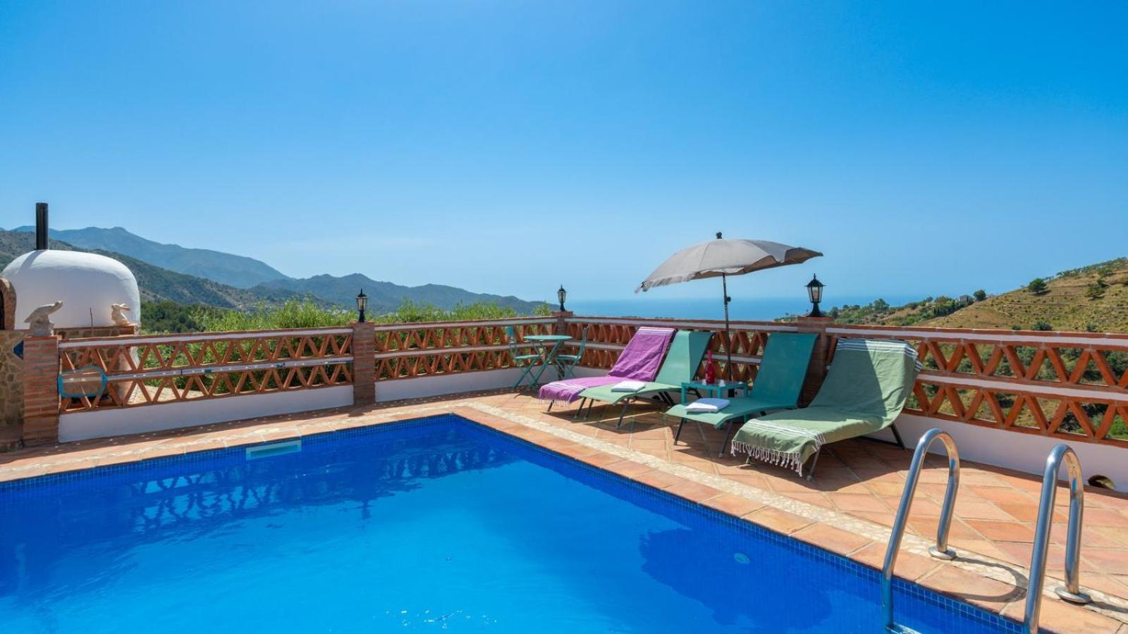 فيلا Cortijo El Mirador Frigiliana By Ruralidays المظهر الخارجي الصورة