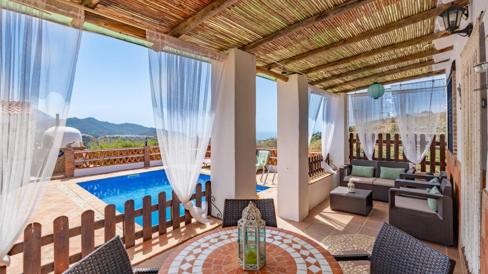 فيلا Cortijo El Mirador Frigiliana By Ruralidays المظهر الخارجي الصورة